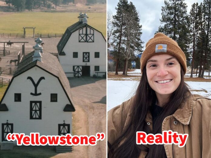 Photos show what 8 iconic 'Yellowstone' locations look like in real life, from the Dutton Ranch to the 'train station'