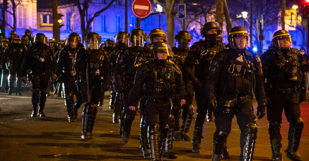 French Police Face Scrutiny for Heavy Hand During Pension Protests